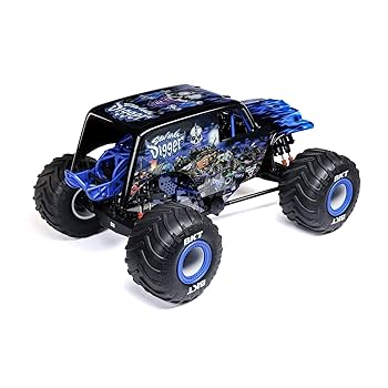 yommy Losi LMT Son Uva Digger 2.0 BODY BLUE shell monster truck